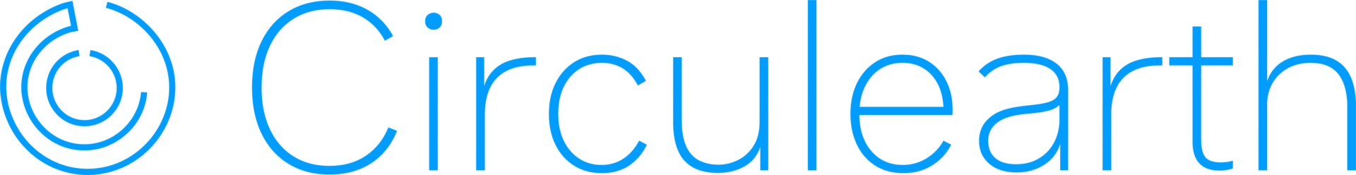 logo circulearth entier bleu
